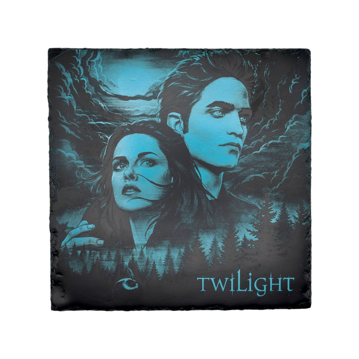 Colour Twilight wall slate with Bella and Edward – Created Artisan