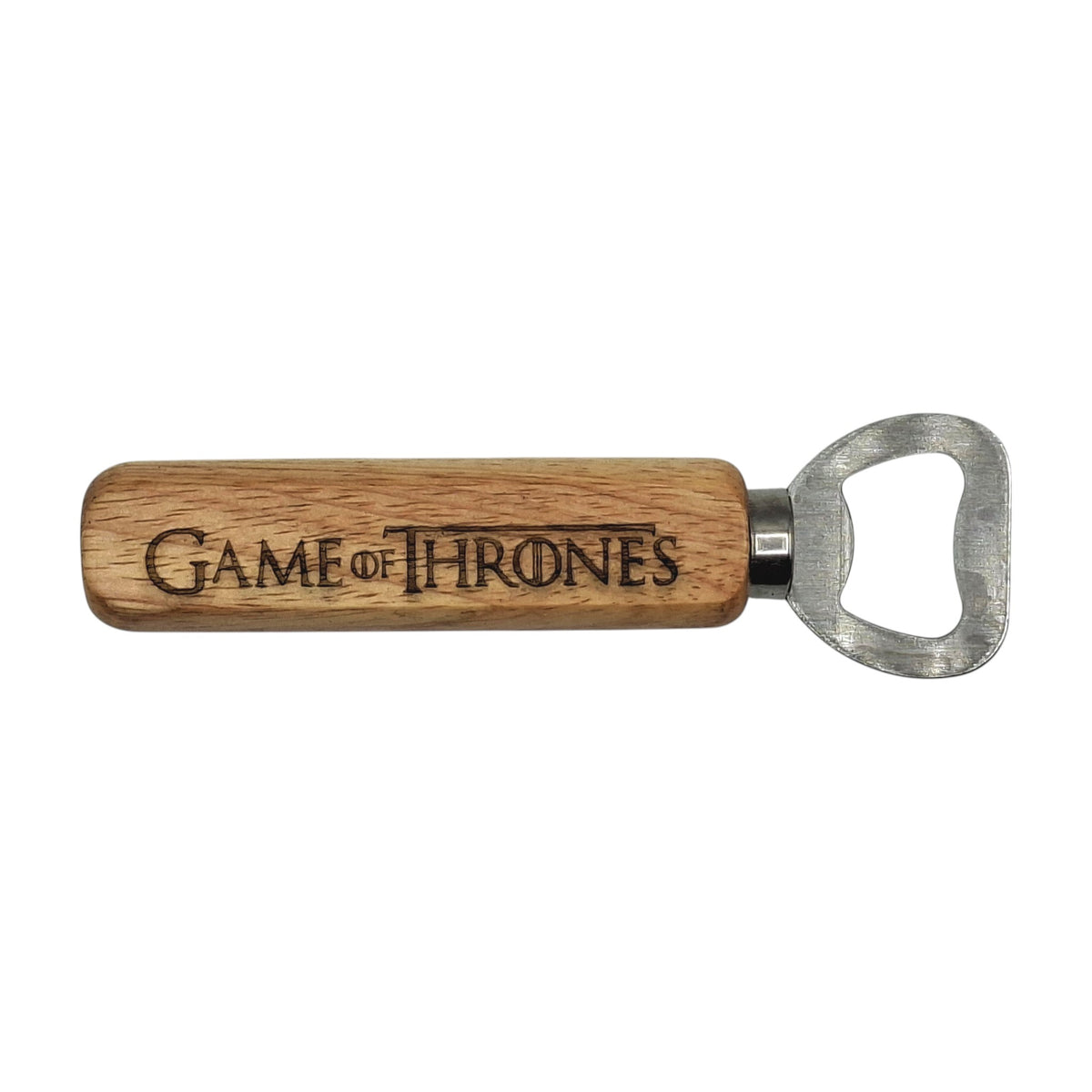 Décapsuleur en bois gravé inspiré de Game of Thrones