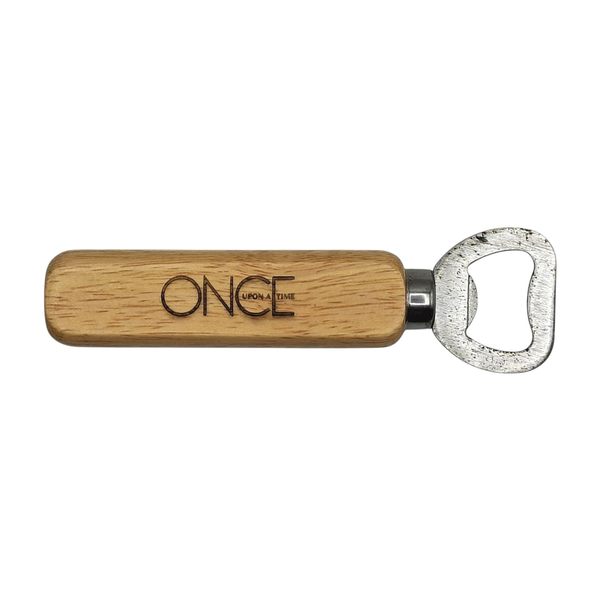 Décapsuleur en bois gravé inspiré de Once Upon a Time