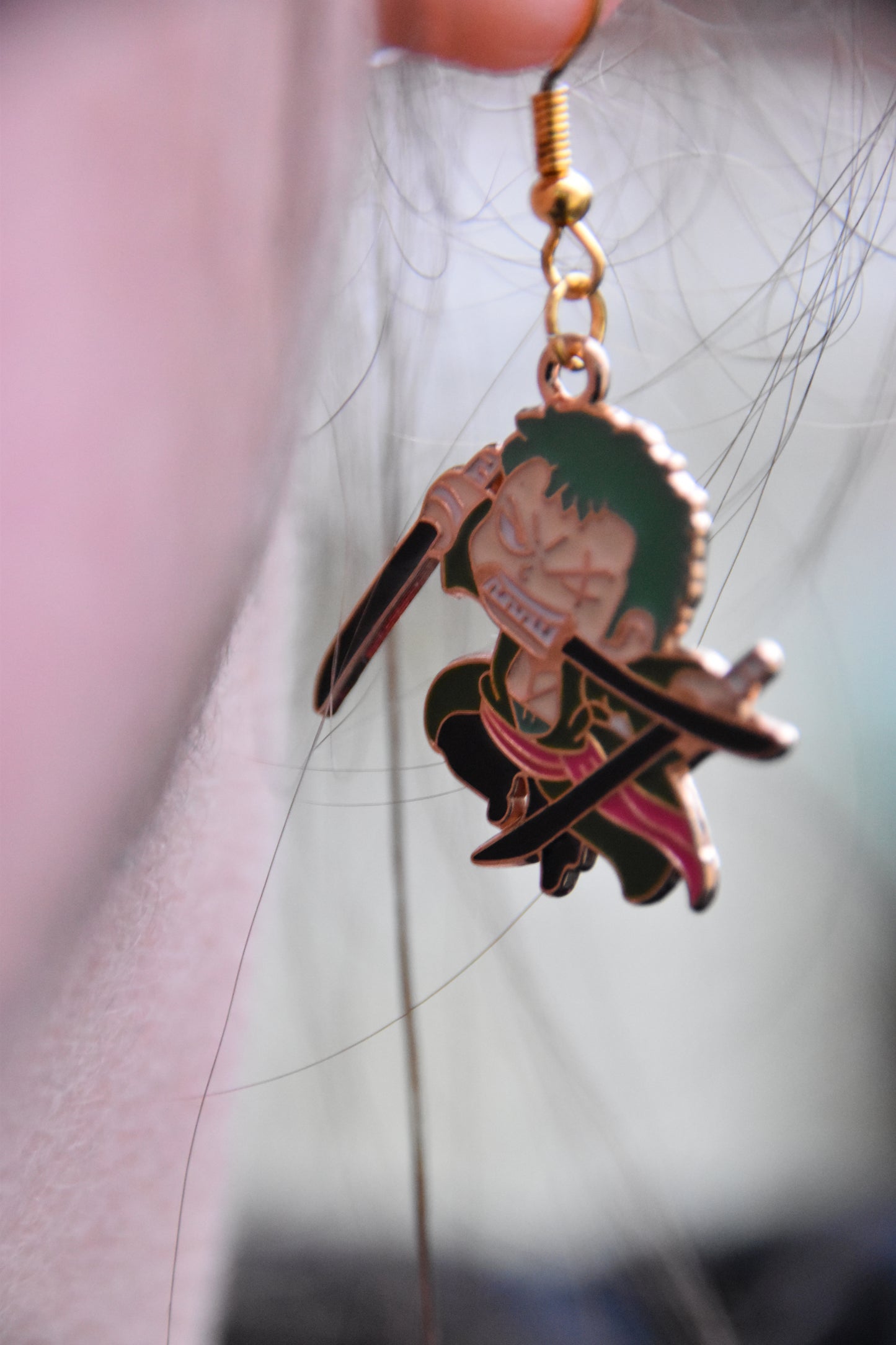 Boucles d’oreilles guerrier sabreur