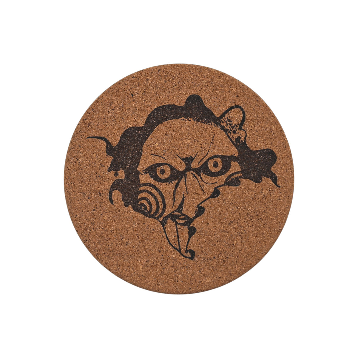 Sous-plat en liège gravé – Saw – Created Artisan