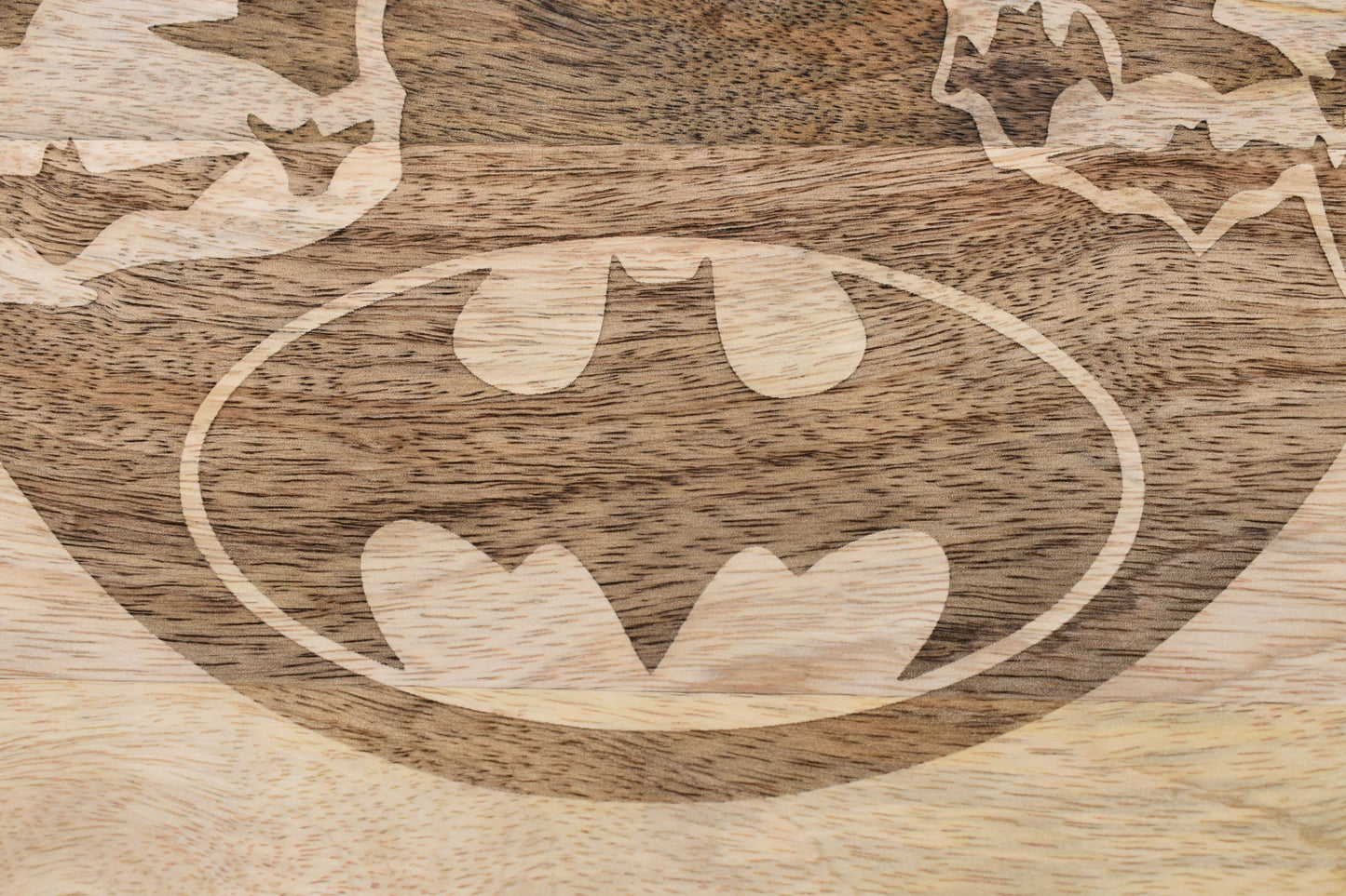 Plateau en bois gravé - Batman
