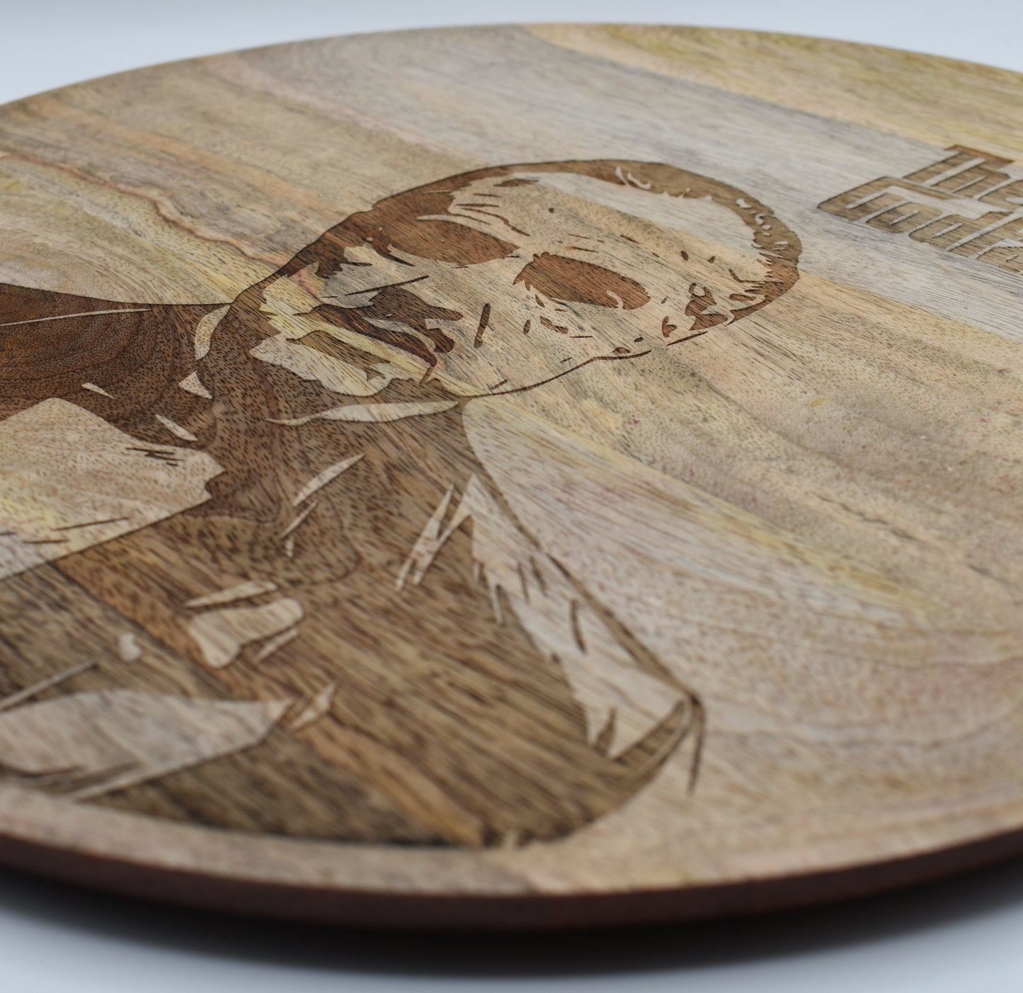 Plateau en bois gravé The Godfather