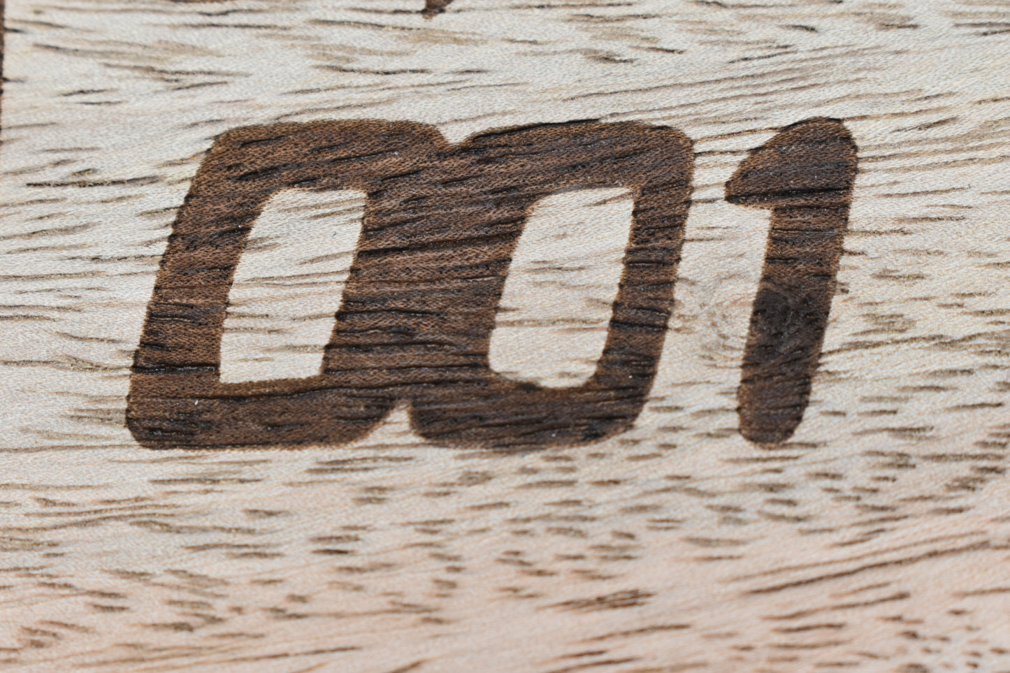 Plateau en bois gravé Stranger Things Vecna
