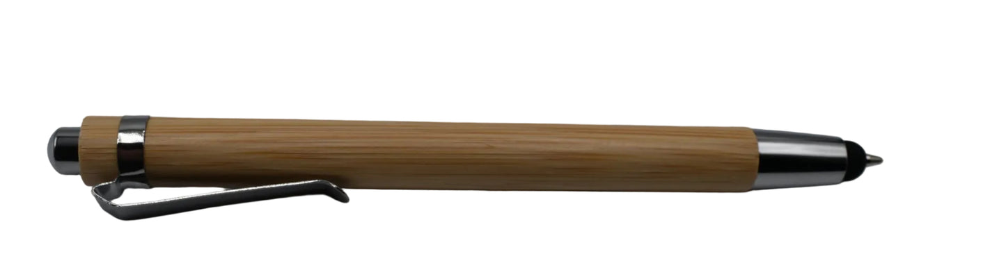 Stylet tactile en bois personnalisable – Élégance & précision