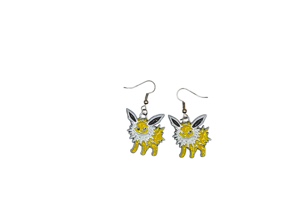 Boucles d’oreilles Voltali – Pokémon – Inox argenté – Created Artisan