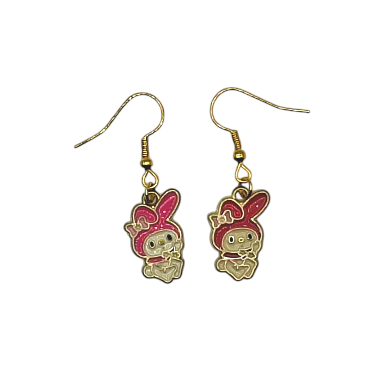 Boucles d’oreilles My Melody – Sanrio – Inox doré – Created Artisan