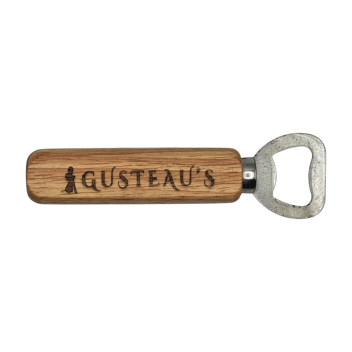 Décapsuleur en bois gravé inspiré de Ratatouille et Gusteau’s