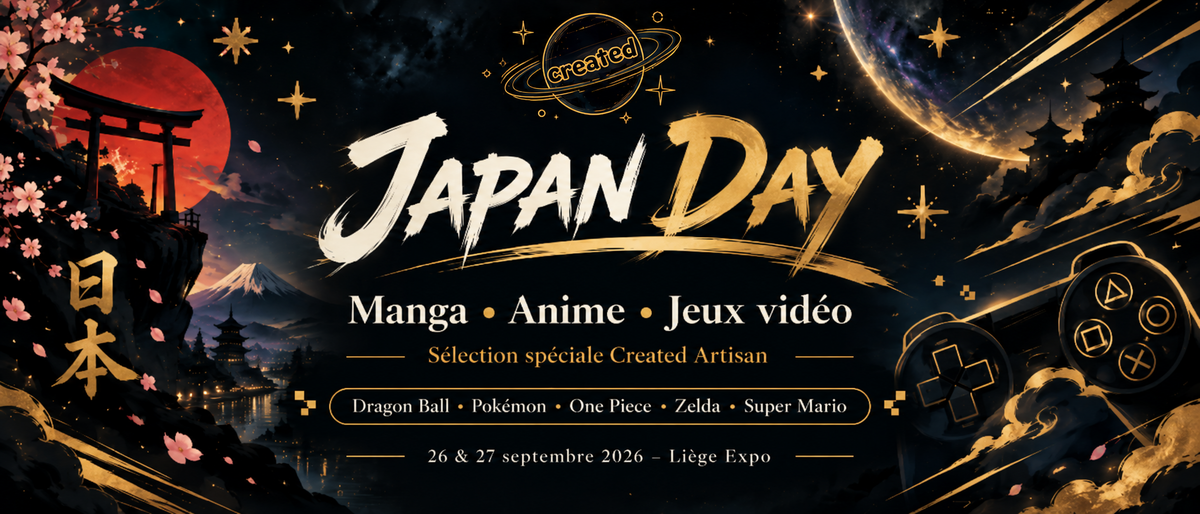 Japan Day Liège – Manga, Anime et Jeux vidéo – Created Artisan