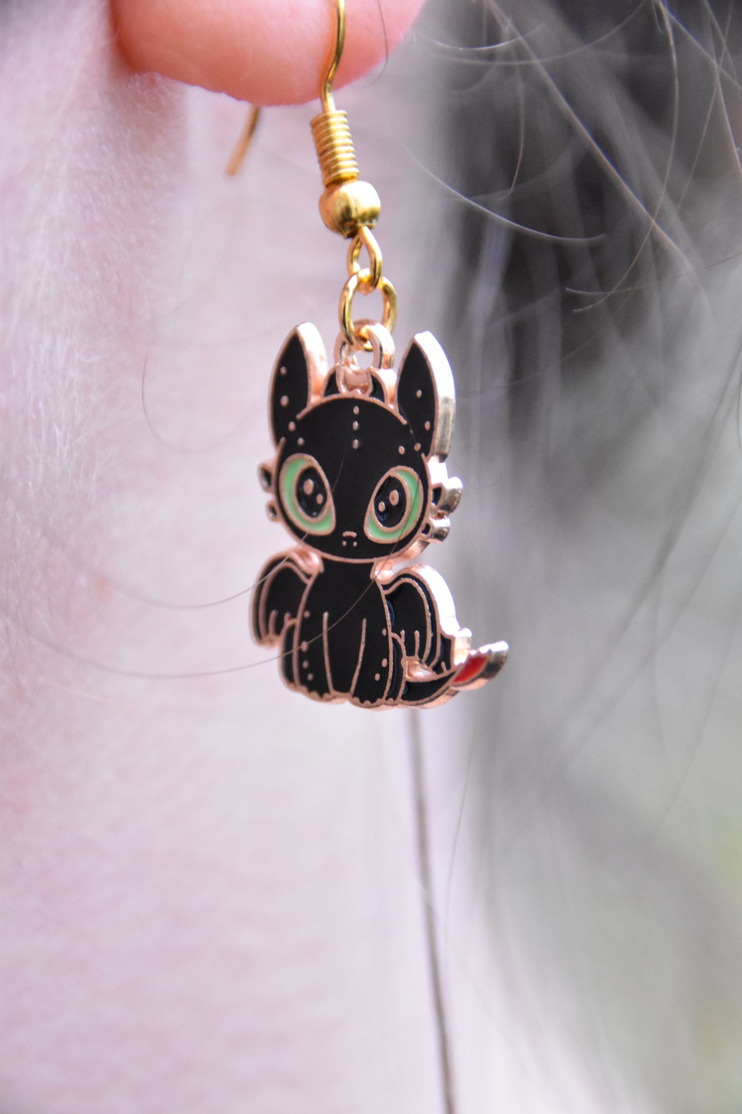 Boucles d’oreilles Krokmou & Furie Blanche – Dragons