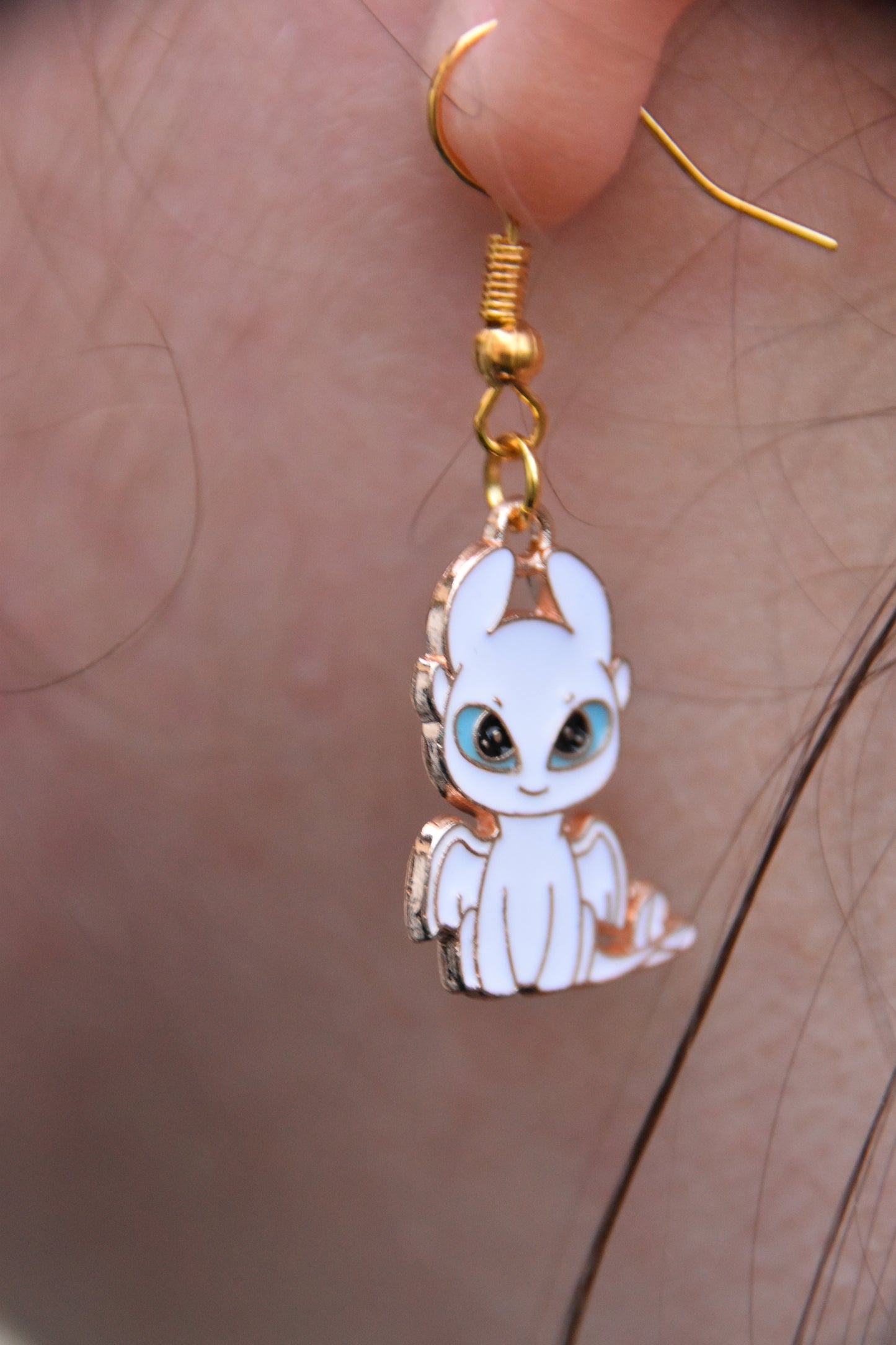 Boucles d’oreilles Krokmou & Furie Blanche – Dragons