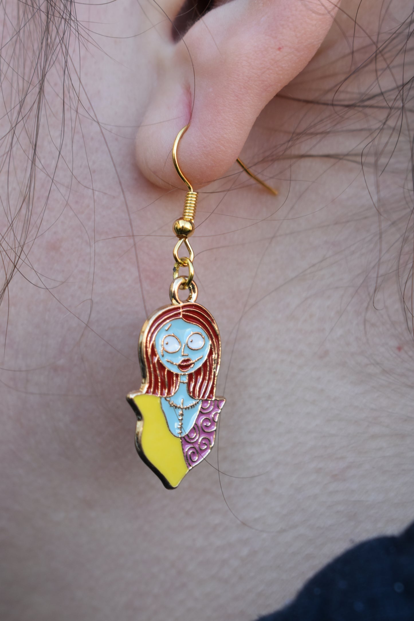 Boucles d’oreilles Sally – Inspiration gothique & pop culture