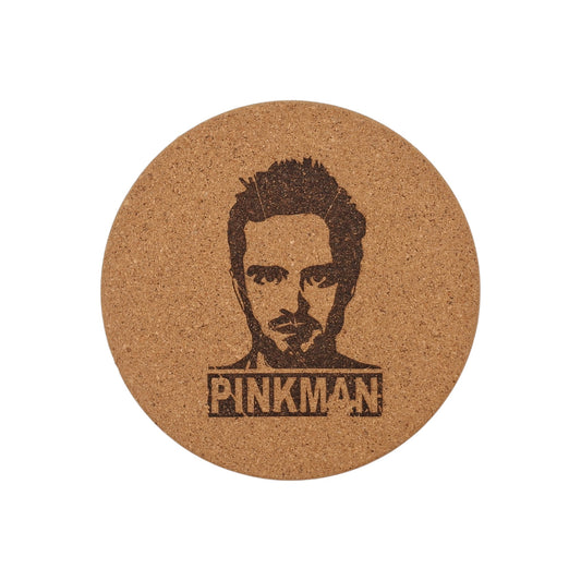 Sous-plat en liège gravé – Jesse Pinkman – Breaking Bad – Created Artisan